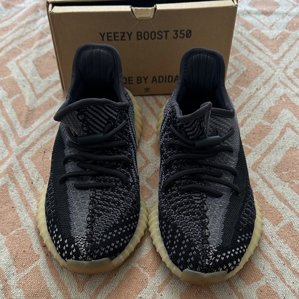 Adidas Yeezy Boost 350 V2 Black and Gray Sneakers